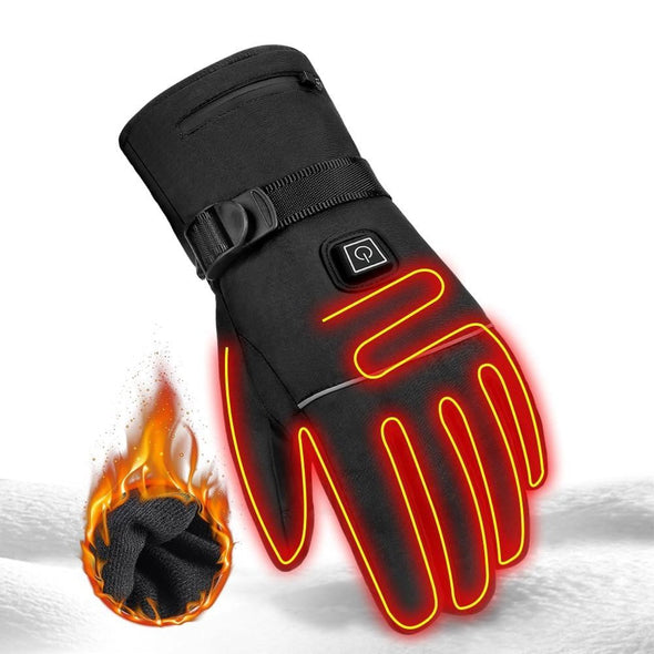 Electric Waterproof Heated Gloves with Rechargeable Batteries