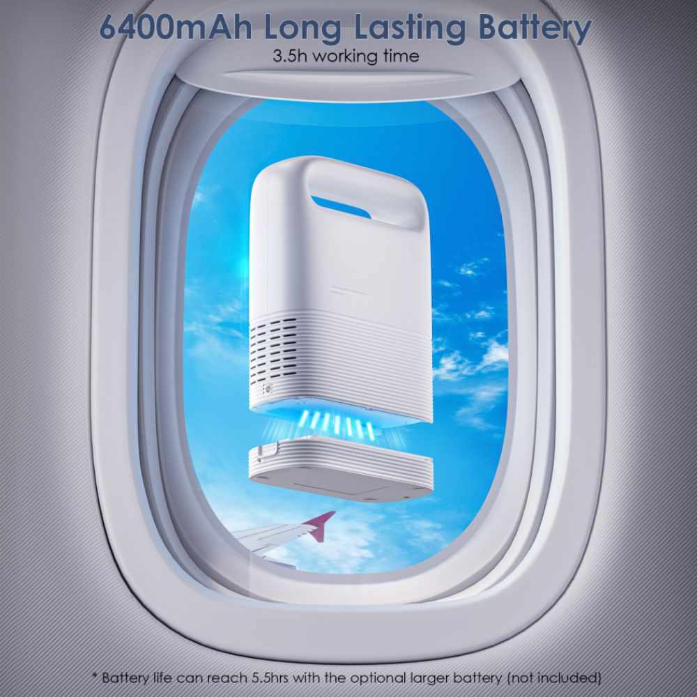 Aroflit NT-2 rechargeable battery capacity and operating-time information