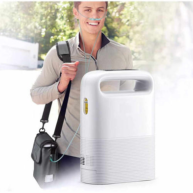 1 - 5 L/min Lightweight Pulse Flow Oxygen Concentrator - Aroflit