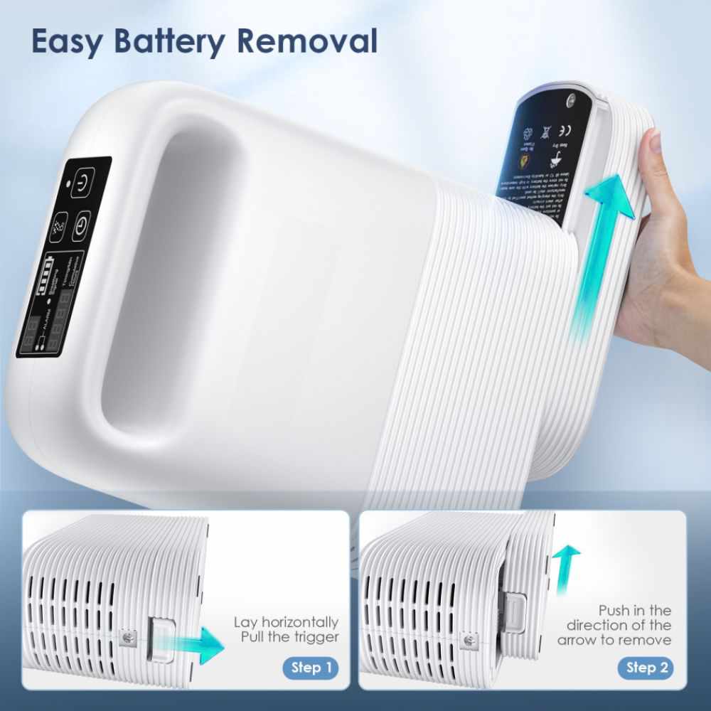 Aroflit NT-2 removable rechargeable battery instructions