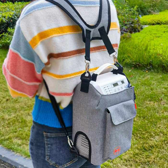 1 - 5L/min Portable Oxygen Concentrator with Air Purifier - Aroflit