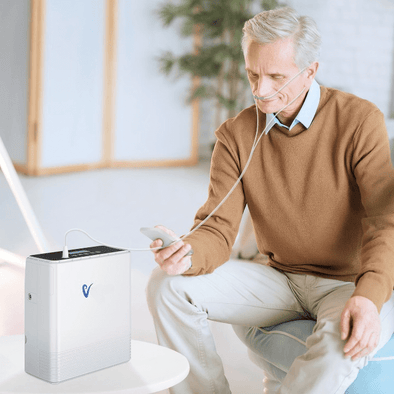 1 - 6L Continuous Flow Portable Oxygen Concentrator - Aroflit