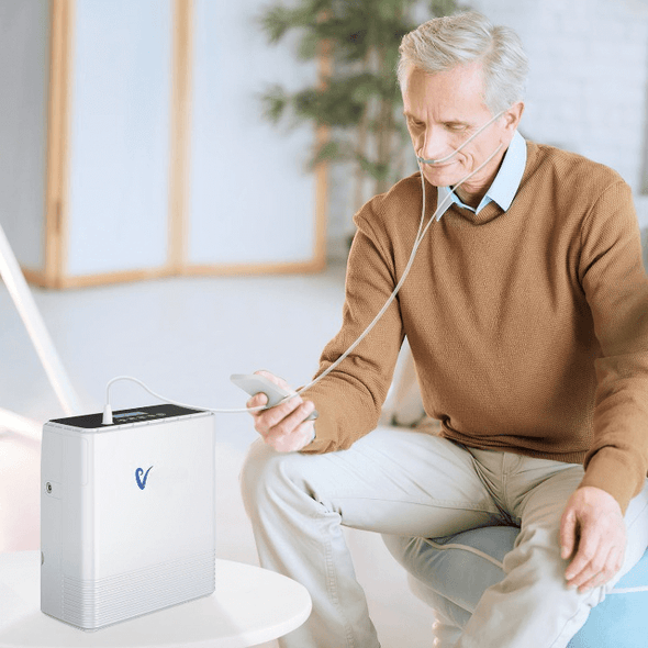 1 - 6L Continuous Flow Portable Oxygen Concentrator - Aroflit