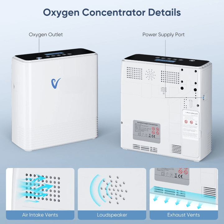 Aroflit NT-06 portable continuous-flow oxygen support device