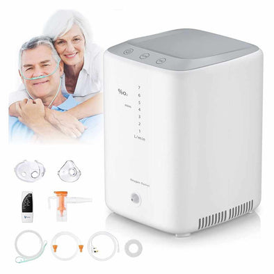 1 - 7L/Min Home Oxygen Concentrator - Aroflit
