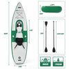 1 Person Blow Up Inflatable Fishing Tandem Kayak Canoe - Aroflit