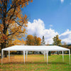 10' by 30' Portable White Party Canopy Tent - Waterproof & Easy Setup - Aroflit