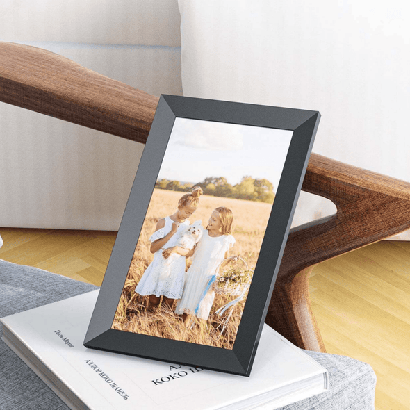 10" Wi - Fi Digital Photo Frame, Video & Picture Display with Slideshow - Aroflit
