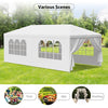 10 x 20' Outdoor Gazebo Party Tent with 6 Side Walls, UV - Resistant - Aroflit