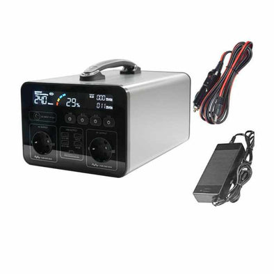 1000W Portable Power Bank Station 270000mAh Solar Generator