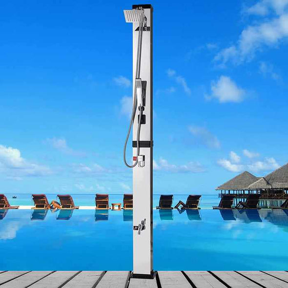 10.6 Gallon Outdoor Freestanding Pool Solar Shower - Aroflit