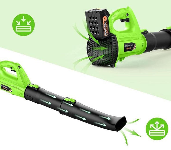 150 MPH Cordless Leaf Blower - 21V Electric Handheld for Snow & Dust