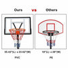 10ft Outdoor Portable Adjustable Basketball Goal Hoop - Aroflit