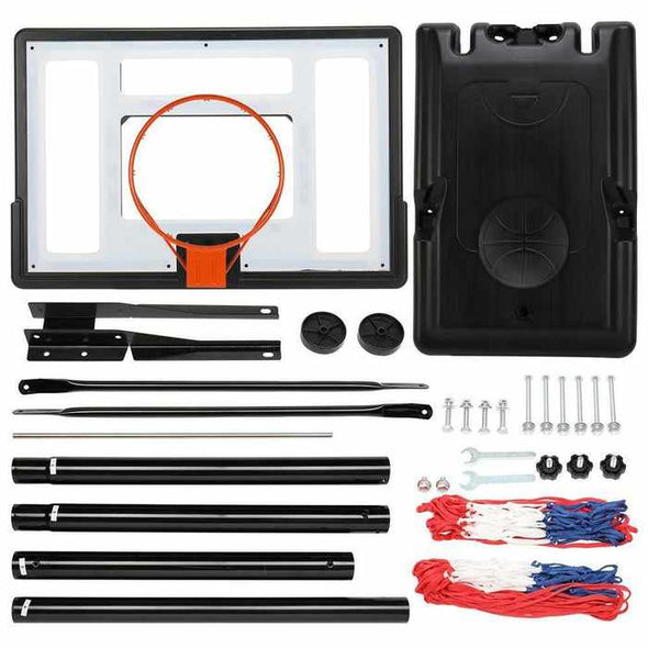 10ft Outdoor Portable Adjustable Basketball Goal Hoop - Aroflit