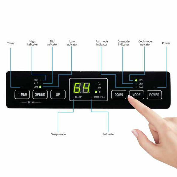 12000 BTU Portable Indoor Room Stand Up Air Conditioner Unit - Aroflit