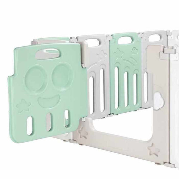 14 Panels Portable Baby Playpen Yards - Aroflit