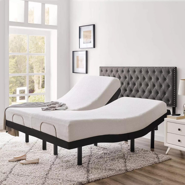 Premium Adjustable Raisable Wireless Remote Mattress Bed Frame