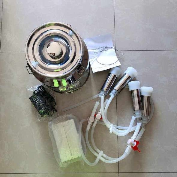 14L Cow Goat Milking Pump Machine Device - Aroflit