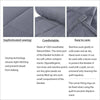 15 lbs Breathable Weighted Blanket for Stress Relief & Better Sleep - Aroflit