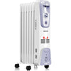 1500W Oil Filled Radiator Heater, Energy Efficient and Portable - Aroflit