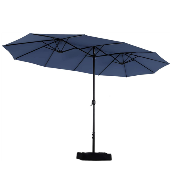 15FT Large Outdoor Patio Beach Umbrella-Aroflit