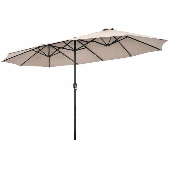 15FT Large Outdoor Patio Beach Umbrella - Aroflit