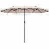 15FT Large Outdoor Patio Beach Umbrella - Aroflit