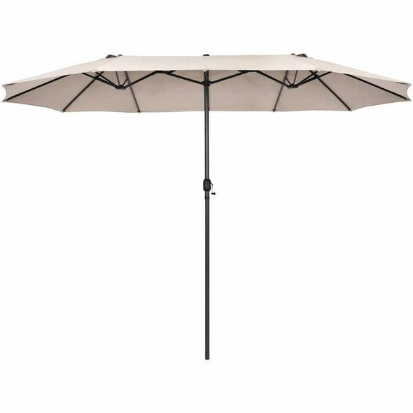 15FT Large Outdoor Patio Beach Umbrella - Aroflit
