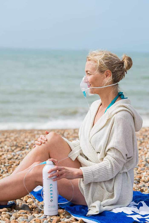 15L Oxygen Can with Mask & Tube - Aroflit