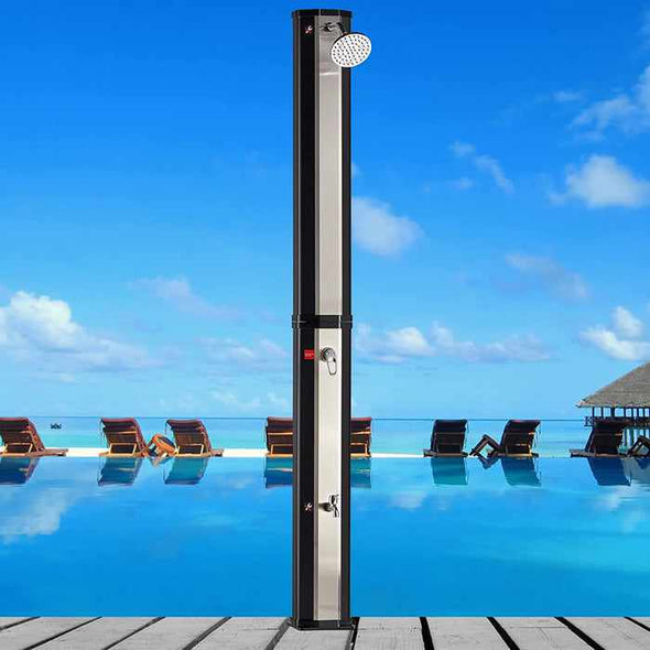16 Gallon Outdoor Freestanding Pool Solar Shower - Aroflit