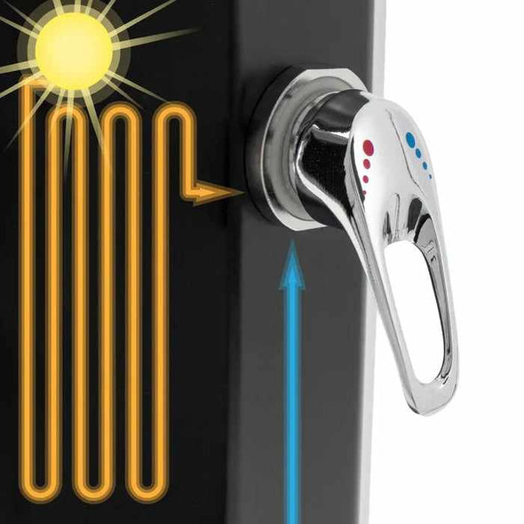 16 Gallon Outdoor Freestanding Pool Solar Shower - Aroflit
