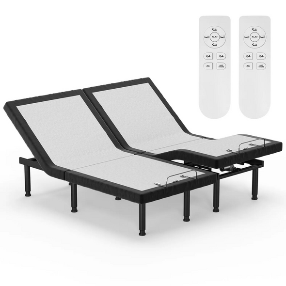 Premium Adjustable Raisable Wireless Remote Mattress Bed Frame