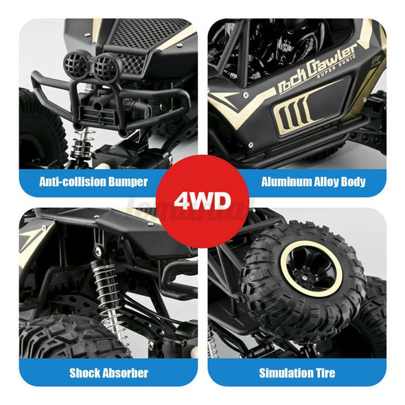 1:8 4WD RC Monster Truck Off - Road, High - Speed Remote Control Truck - Aroflit