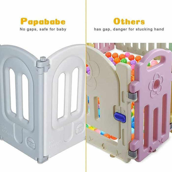 18 Panels Portable Baby Playpen Yards-Aroflit