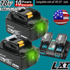 18V Battery and Charger for Grass Shear Cutter, Fast Charging - Aroflit