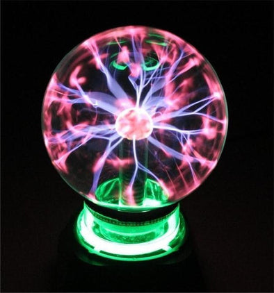 Plasma Lamp, Interactive Light Display Colorful Electricity Streams