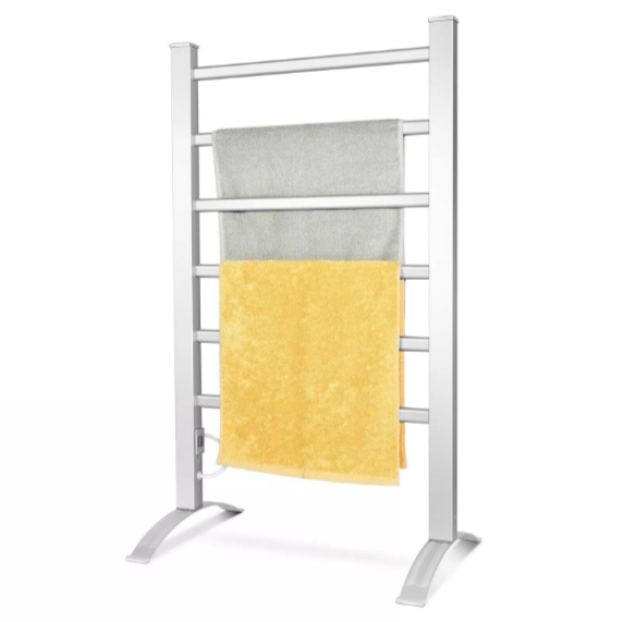 Freestanding Electric Heated Towel Warmer Drying Rack, Comfort