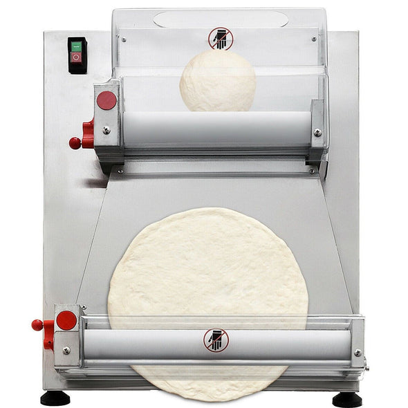 Electric Heavy Duty Pizza Dough Roller / Sheeter Machine with Adjustable