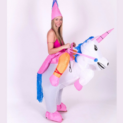 Funny Inflatable Blow-Up Adult Halloween Costume, Fun Party Suit