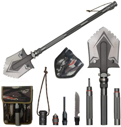 Indestructible Multi-Function Survival Shovel, Ultimate Outdoor Tool