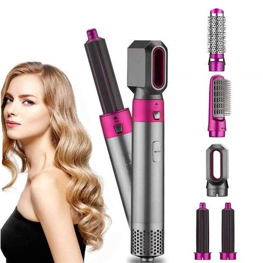 5-in-1 Multifunctional Airwrap Hair Styling Tool, Curls, Waves & More