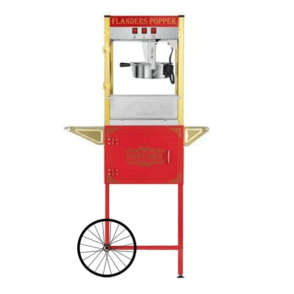 8oz Vintage Popcorn Making Machine – Home & Commercial Use, Fast Heating