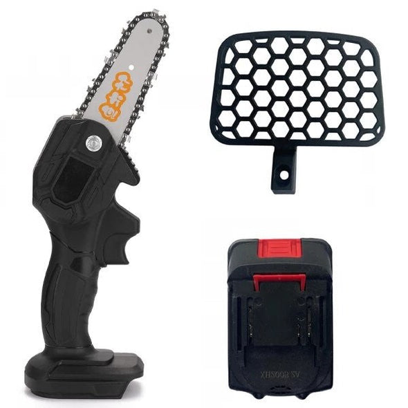 Rechargeable Mini Battery Powered Chainsaw, Quiet, Compact & Efficient