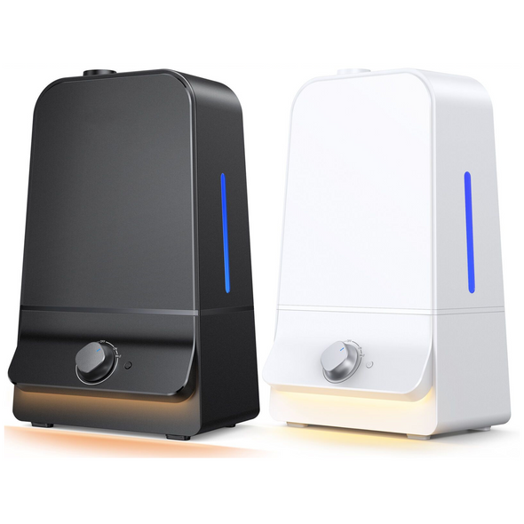 Portable 6L Ultrasonic Cool Mist Air Humidifier for Bedroom and Home