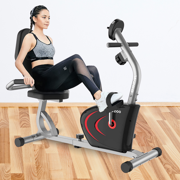 Exclusive Indoor Recumbent Exercise Bike – 8 Levels Resistance