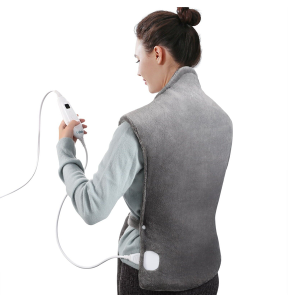 Full Coverage Portable Neck Shoulder Back Pain USB Heating Pad