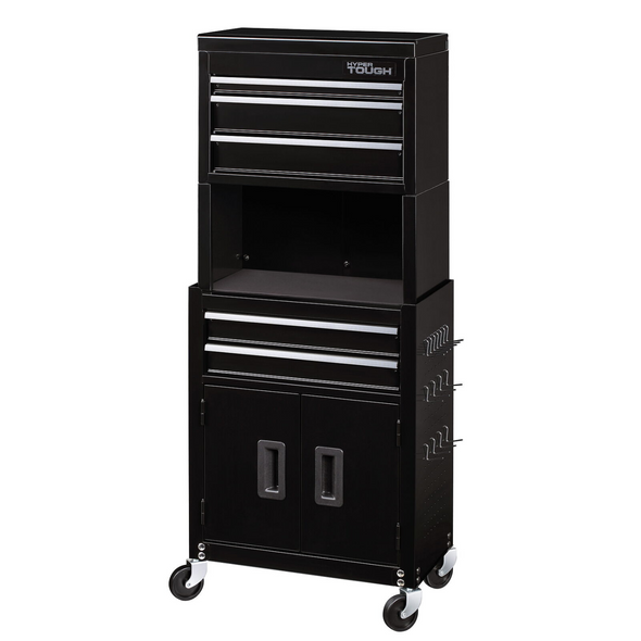 Large Capacity Rolling Tool Chest with Drawers, Stainless Toolbox