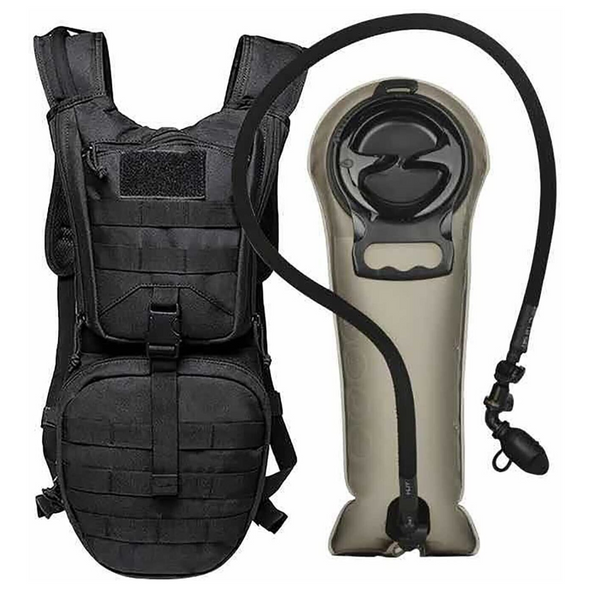 Outdoor Tactical Hiking Running Hydration Water Bladder Backpack, 3L
