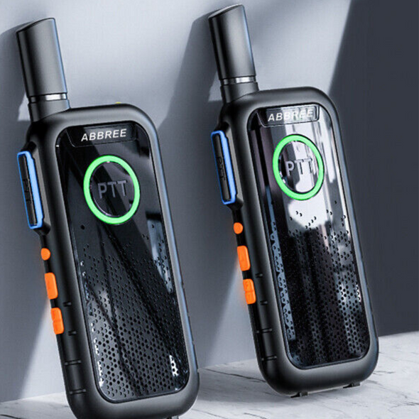 Long Distance Waterproof Two-Way Walkie Talkie with Emergency Features