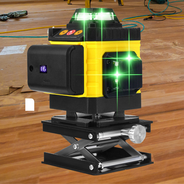 360 Degree Laser Leveler, Precision Line Tool,  Rechargeable Battery